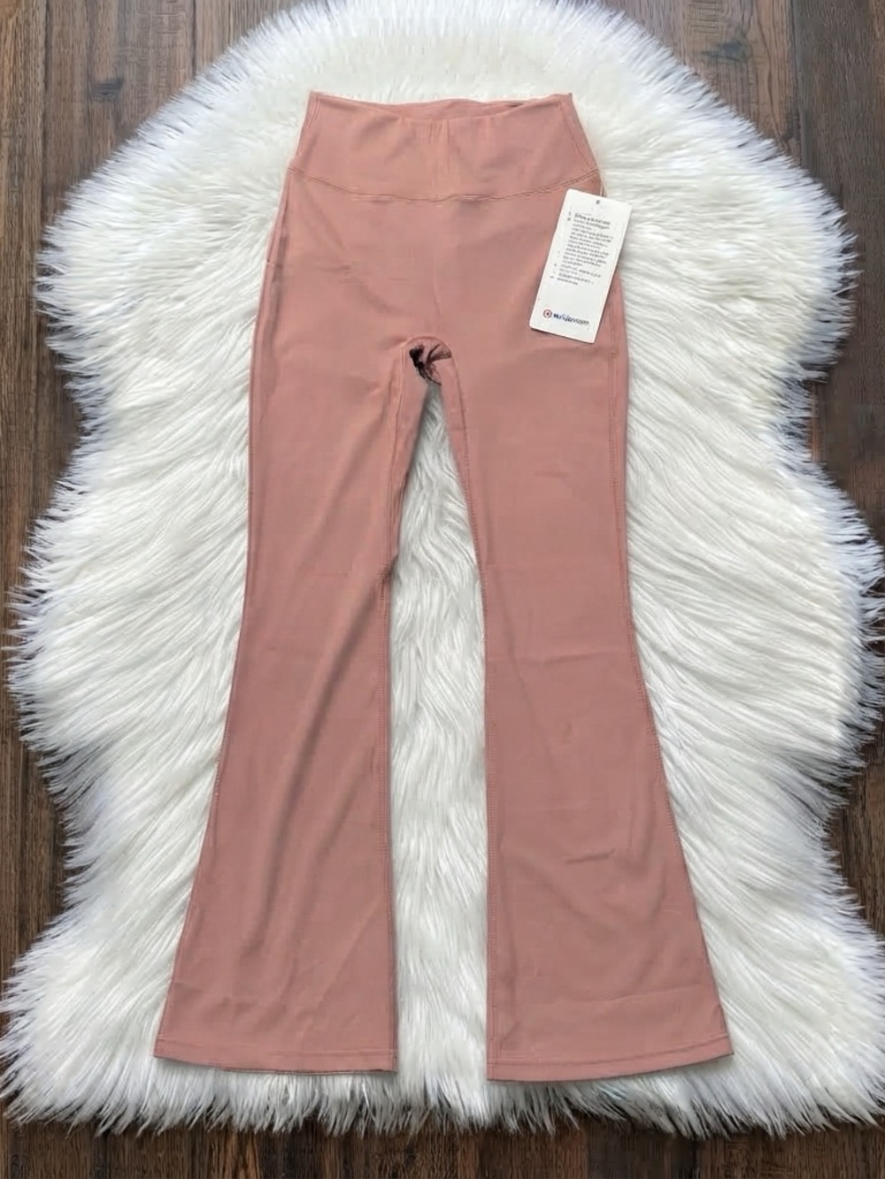 lululemon athletica Rose Dust Bootcut Flare High-Rise Leggings